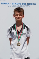 Thumbnail - Boys C platform - Прыжки в воду - 2019 - Roma Junior Diving Cup - Victory Ceremony 03033_04326.jpg
