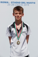 Thumbnail - Boys C platform - Wasserspringen - 2019 - Roma Junior Diving Cup - Siegerehrungen 03033_04327.jpg