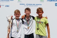 Thumbnail - Boys C platform - Wasserspringen - 2019 - Roma Junior Diving Cup - Siegerehrungen 03033_04333.jpg
