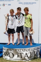 Thumbnail - Boys C platform - Wasserspringen - 2019 - Roma Junior Diving Cup - Siegerehrungen 03033_04345.jpg