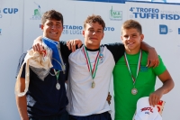 Thumbnail - Boys A 3m - Wasserspringen - 2019 - Roma Junior Diving Cup - Siegerehrungen 03033_08760.jpg
