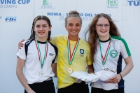 Thumbnail - Girls A platform - Wasserspringen - 2019 - Roma Junior Diving Cup - Siegerehrungen 03033_10334.jpg
