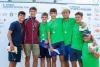Thumbnail - Boys synchron - Wasserspringen - 2019 - Roma Junior Diving Cup - Siegerehrungen 03033_11741.jpg