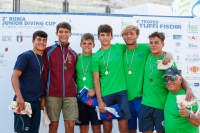 Thumbnail - Boys synchron - Tuffi Sport - 2019 - Roma Junior Diving Cup - Victory Ceremony 03033_11742.jpg