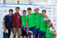 Thumbnail - Boys synchron - Wasserspringen - 2019 - Roma Junior Diving Cup - Siegerehrungen 03033_11745.jpg