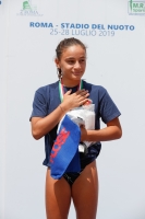 Thumbnail - Girls C platform - Wasserspringen - 2019 - Roma Junior Diving Cup - Siegerehrungen 03033_16070.jpg