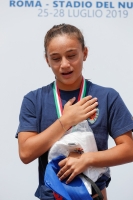 Thumbnail - Girls C platform - Wasserspringen - 2019 - Roma Junior Diving Cup - Siegerehrungen 03033_16080.jpg
