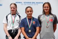 Thumbnail - Girls C platform - Diving Sports - 2019 - Roma Junior Diving Cup - Victory Ceremony 03033_16088.jpg