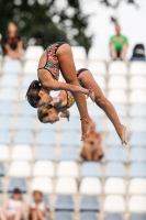 Thumbnail - Girls - Wasserspringen - 2019 - Roma Junior Diving Cup - Synchronwettkämpfe 03033_21205.jpg