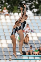 Thumbnail - Girls - Wasserspringen - 2019 - Roma Junior Diving Cup - Synchronwettkämpfe 03033_22141.jpg