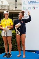 Thumbnail - Girls synchron - Plongeon - 2019 - Roma Junior Diving Cup - Victory Ceremony 03033_22352.jpg
