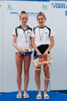 Thumbnail - Girls synchron - Diving Sports - 2019 - Roma Junior Diving Cup - Victory Ceremony 03033_22371.jpg