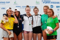 Thumbnail - Girls synchron - Plongeon - 2019 - Roma Junior Diving Cup - Victory Ceremony 03033_22374.jpg