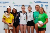 Thumbnail - Girls synchron - Plongeon - 2019 - Roma Junior Diving Cup - Victory Ceremony 03033_22383.jpg