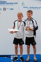 Thumbnail - Boys C 1m - Diving Sports - 2019 - Roma Junior Diving Cup - Victory Ceremony 03033_26229.jpg