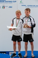 Thumbnail - Boys C 1m - Wasserspringen - 2019 - Roma Junior Diving Cup - Siegerehrungen 03033_26231.jpg