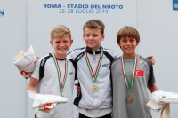 Thumbnail - Boys C 1m - Wasserspringen - 2019 - Roma Junior Diving Cup - Siegerehrungen 03033_26237.jpg