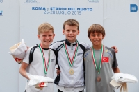 Thumbnail - Boys C 1m - Wasserspringen - 2019 - Roma Junior Diving Cup - Siegerehrungen 03033_26239.jpg