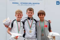 Thumbnail - Boys C 1m - Wasserspringen - 2019 - Roma Junior Diving Cup - Siegerehrungen 03033_26246.jpg