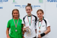 Thumbnail - Girls B platform - Прыжки в воду - 2019 - Roma Junior Diving Cup - Victory Ceremony 03033_27094.jpg