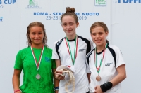 Thumbnail - Girls B platform - Wasserspringen - 2019 - Roma Junior Diving Cup - Siegerehrungen 03033_27096.jpg