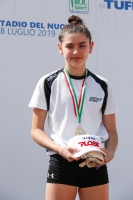 Thumbnail - Girls A 3m - Diving Sports - 2019 - Roma Junior Diving Cup - Victory Ceremony 03033_29585.jpg