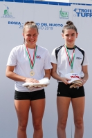 Thumbnail - Victory Ceremony - Diving Sports - 2019 - Roma Junior Diving Cup 03033_29593.jpg
