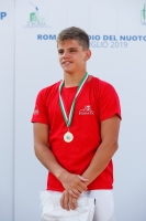 Thumbnail - Boys A platform - Wasserspringen - 2019 - Roma Junior Diving Cup - Siegerehrungen 03033_30610.jpg