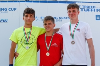Thumbnail - Boys A platform - Прыжки в воду - 2019 - Roma Junior Diving Cup - Victory Ceremony 03033_30619.jpg