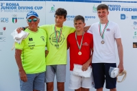 Thumbnail - Boys A platform - Wasserspringen - 2019 - Roma Junior Diving Cup - Siegerehrungen 03033_30621.jpg
