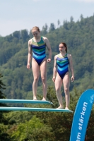 Thumbnail - Girls A und B Synchron - Прыжки в воду - 2021 - International Diving Meet Graz - Synchronized Diving 03041_03038.jpg