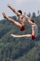 Thumbnail - Boys A und B Synchron - Wasserspringen - 2021 - International Diving Meet Graz - Synchron 03041_03216.jpg