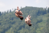 Thumbnail - Boys A und B Synchron - Wasserspringen - 2021 - International Diving Meet Graz - Synchron 03041_03661.jpg