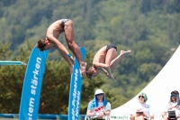 Thumbnail - Boys A und B Synchron - Wasserspringen - 2021 - International Diving Meet Graz - Synchron 03041_03667.jpg