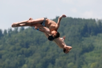 Thumbnail - Boys A und B Synchron - Wasserspringen - 2021 - International Diving Meet Graz - Synchron 03041_03870.jpg