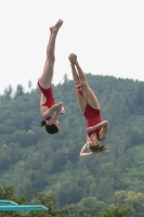 Thumbnail - Girls - Wasserspringen - 2022 - International Diving Meet Graz - Synchron 03056_03044.jpg