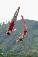 Thumbnail - Girls - Wasserspringen - 2022 - International Diving Meet Graz - Synchron 03056_03045.jpg