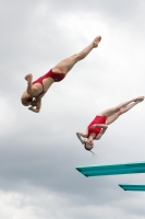 Thumbnail - Girls - Wasserspringen - 2022 - International Diving Meet Graz - Synchron 03056_03053.jpg