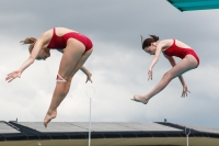 Thumbnail - Girls - Wasserspringen - 2022 - International Diving Meet Graz - Synchron 03056_03059.jpg