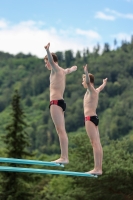 Thumbnail - Boys - Wasserspringen - 2022 - International Diving Meet Graz - Synchron 03056_04536.jpg