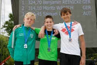 Thumbnail - Boys B - Wasserspringen - 2022 - International Diving Meet Graz - Siegerehrungen 03056_06089.jpg