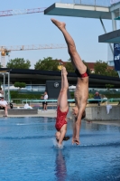 Thumbnail - Carolina und Quentin - Tuffi Sport - 2023 - International Diving Meet Graz - Synchronized Diving - Mixed 03060_12033.jpg
