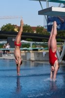 Thumbnail - Baris und Sude - Wasserspringen - 2023 - International Diving Meet Graz - Synchron - Mixed 03060_12047.jpg
