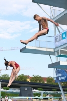 Thumbnail - Carolina und Quentin - Plongeon - 2023 - International Diving Meet Graz - Synchronized Diving - Mixed 03060_12153.jpg