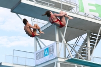Thumbnail - Baris und Sude - Wasserspringen - 2023 - International Diving Meet Graz - Synchron - Mixed 03060_12177.jpg