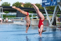 Thumbnail - Baris und Sude - Wasserspringen - 2023 - International Diving Meet Graz - Synchron - Mixed 03060_12181.jpg