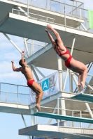 Thumbnail - Baris und Sude - Wasserspringen - 2023 - International Diving Meet Graz - Synchron - Mixed 03060_12262.jpg