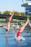 Thumbnail - Baris und Sude - Wasserspringen - 2023 - International Diving Meet Graz - Synchron - Mixed 03060_12269.jpg