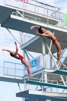 Thumbnail - Baris und Sude - Wasserspringen - 2023 - International Diving Meet Graz - Synchron - Mixed 03060_12364.jpg