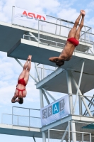 Thumbnail - Baris und Sude - Wasserspringen - 2023 - International Diving Meet Graz - Synchron - Mixed 03060_12367.jpg